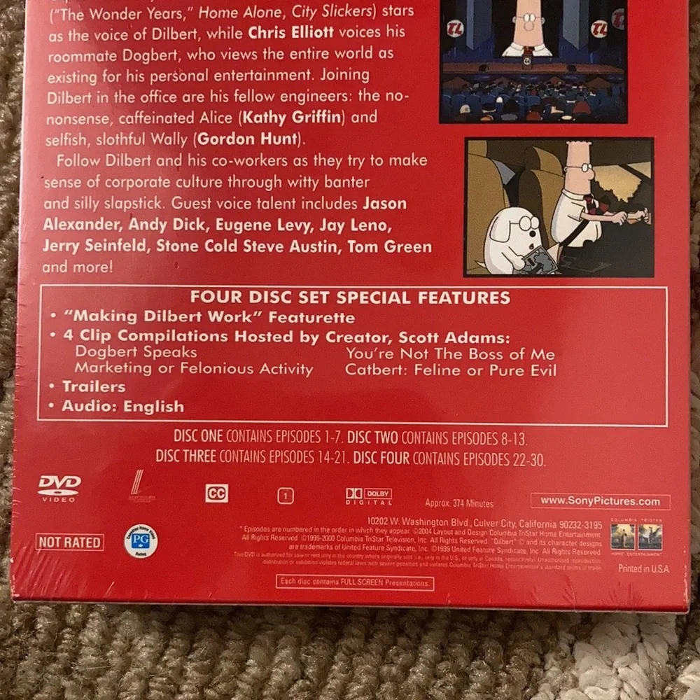 Dilbert the Complete Series DVD Set NWT - Picture 4 of 4